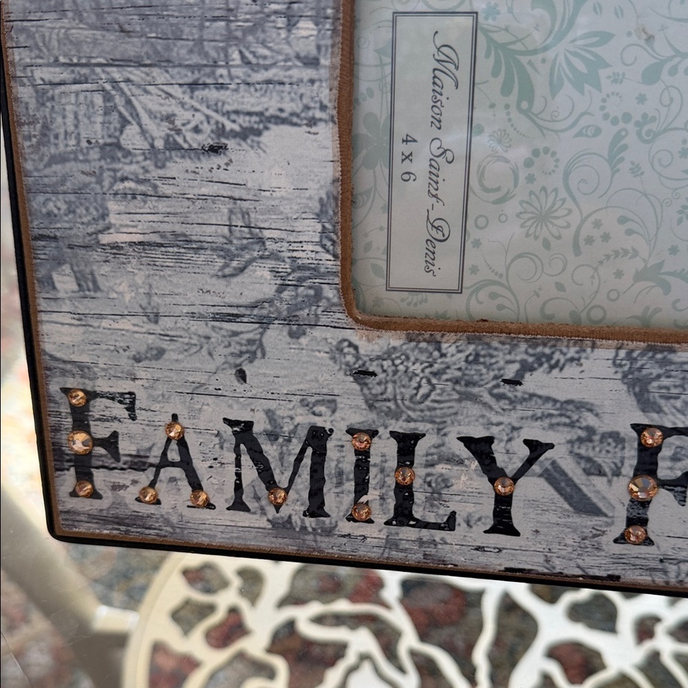 Frame Rustic Faith Family Friends Photo Frame - Picture 5 of 9